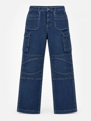 Denim Cargo Work Pant