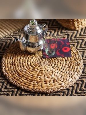 Round Water Hyacinth Placemat
